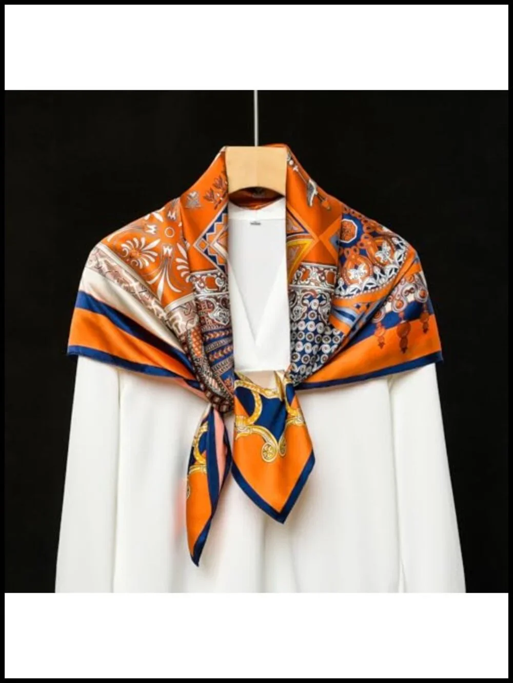 100% Pure Mulberry Silk Scarf 35